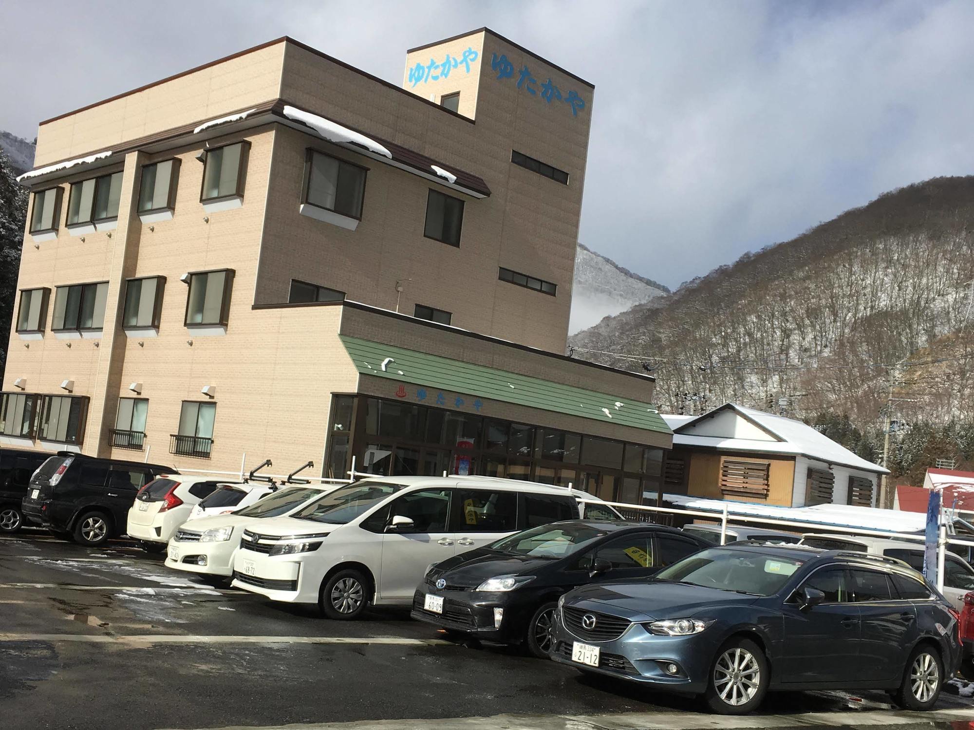 Onsen Minshuku Yutakaya Hotel Juzava Kültér fotó